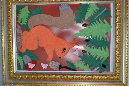 Аппликация по сказкам Пушкина