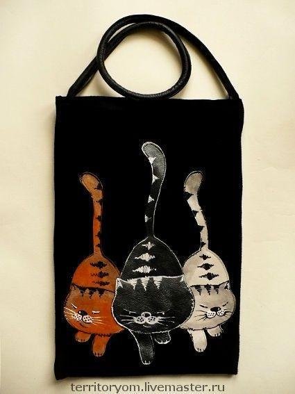 Смешные аппликации на сумку