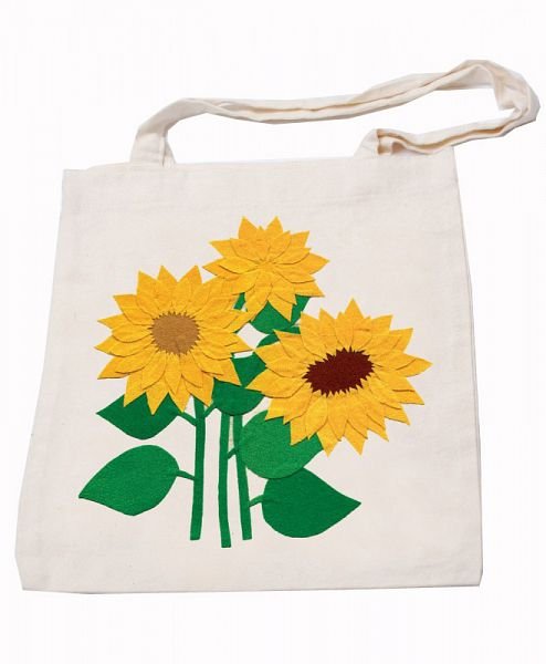 Тканевые сумки с аппликацией