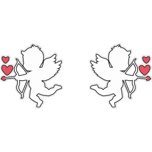 Голуби на свадьбу трафарет