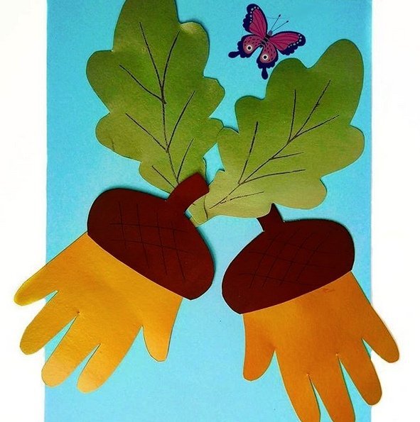 Осенние аппликации для детей