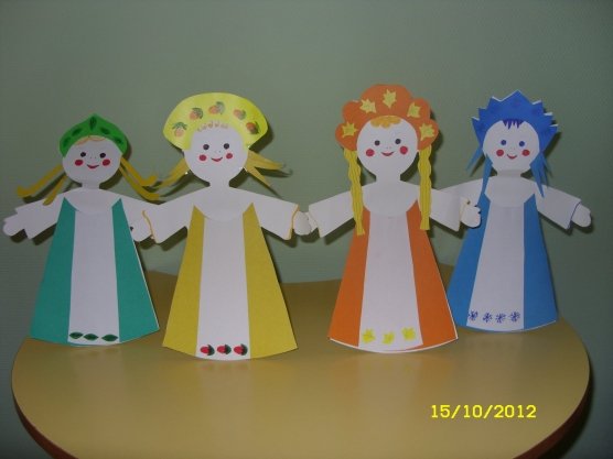 Конструирование Масленица старшая группа