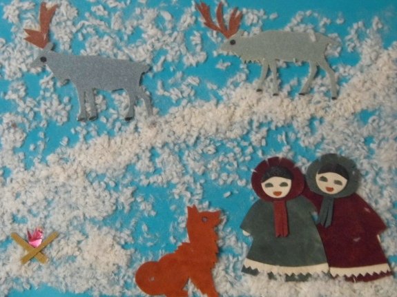 Поделки на тему Север