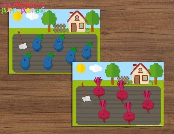 Огород аппликация для малышей