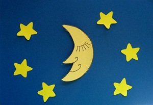 Аппликация звездное небо