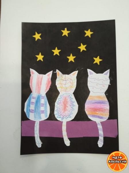 Аппликации небо (41 фото)