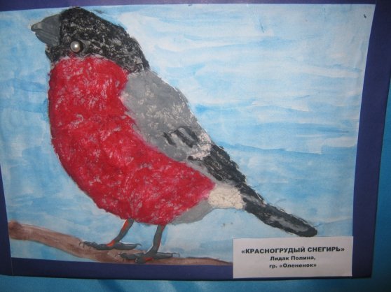 Аппликации нетрадиционным способом птицы (43 фото)