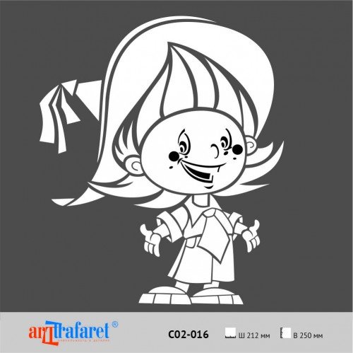 Наклейки Незнайка