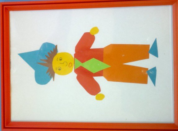 Аппликация Незнайка