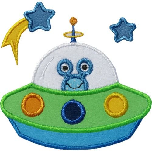 Летающая тарелка аппликация для детей