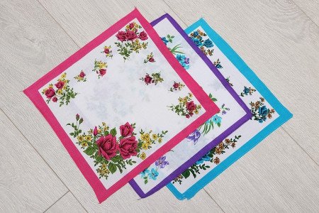 Рисование носовой платок младшая группа