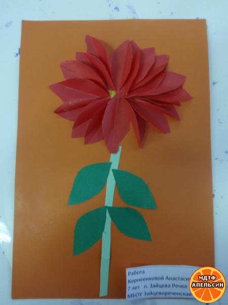 Аппликации объемная астра (39 фото)