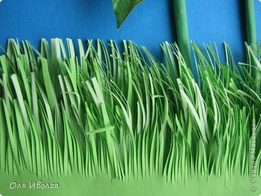 Трава своими руками для поделки
