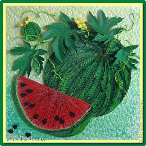 Арбузное лето поделки
