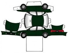 Машины из бумаги