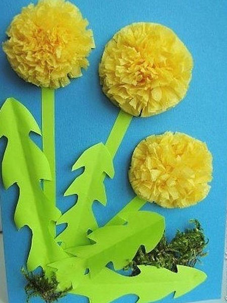 Поделки из салфеток бумажных