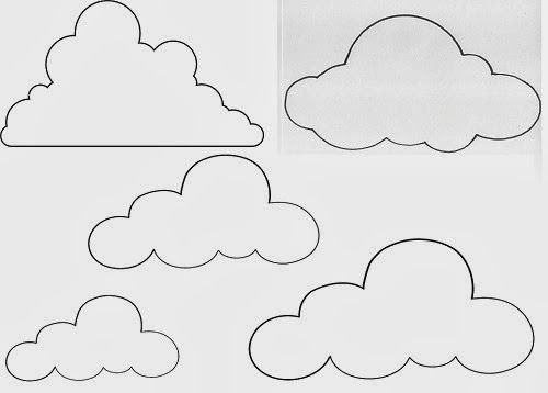 Облака аппликация