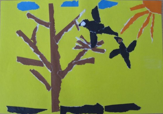 Аппликация в подготовительной группе