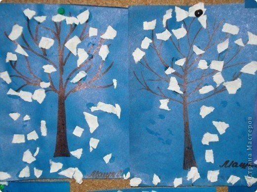 Аппликация в старшей группе