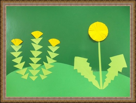 Аппликация мать и мачеха в старшей группе