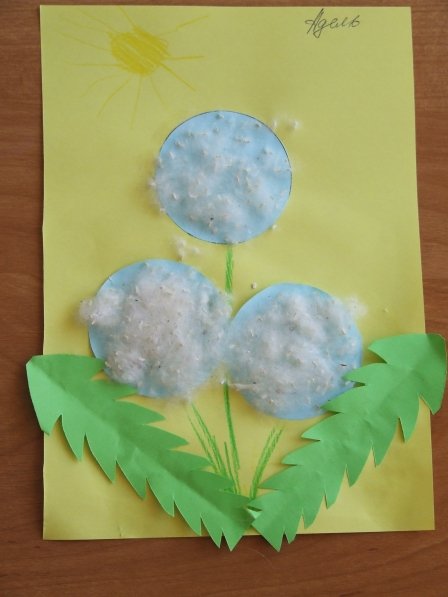 Поделка одуванчики для детей