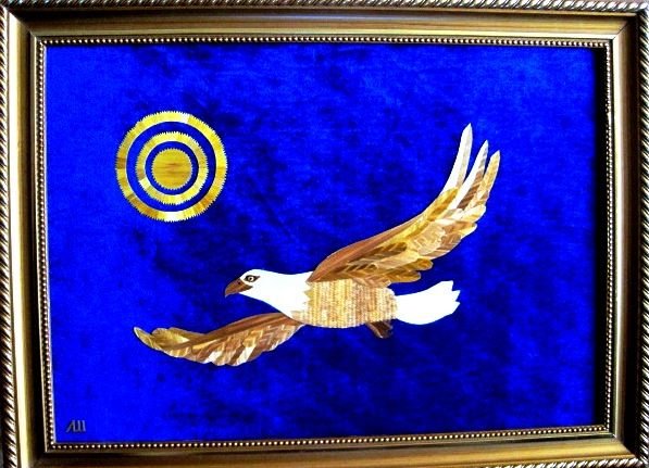 Голуби из соломы