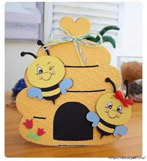 Улей для украшения детского сада