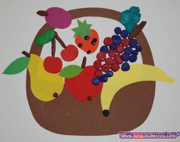 Аппликация осенний урожай