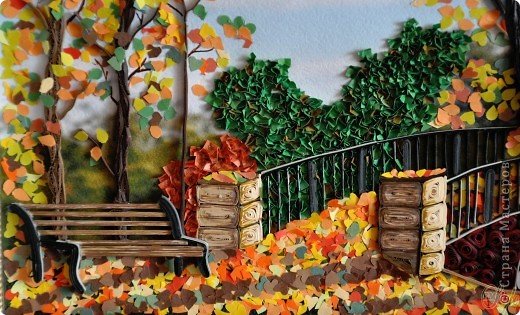 Панно в садик Золотая осень