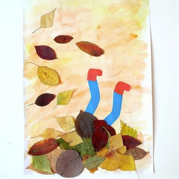 Палитра осени поделки детей