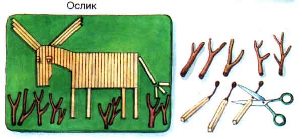 Поделки из спичек для детей