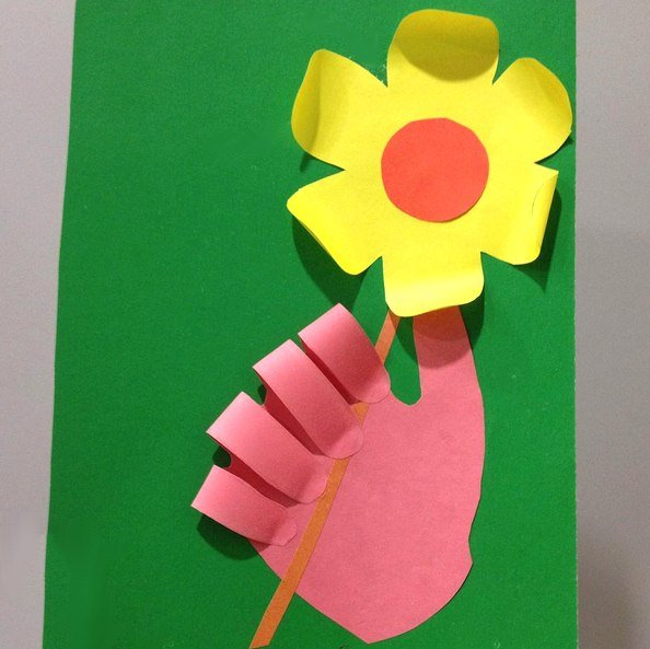 Аппликация для мамы