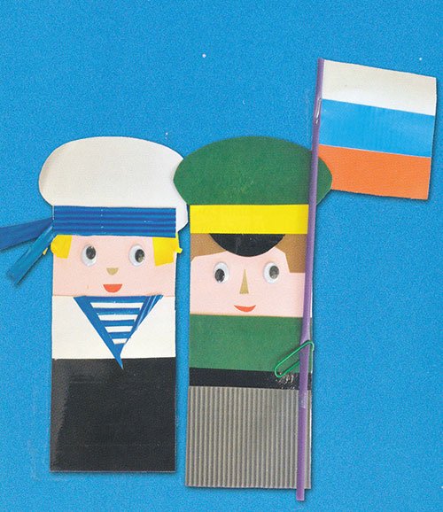 Поделка на 23 февраля в детский