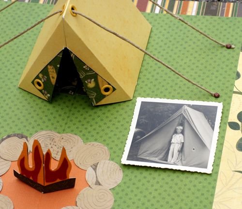 Бумажная палатка