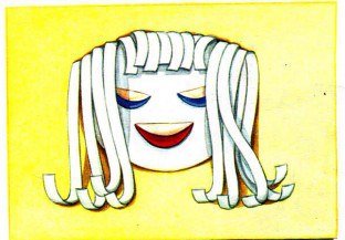 Я парикмахер аппликация из бумаги