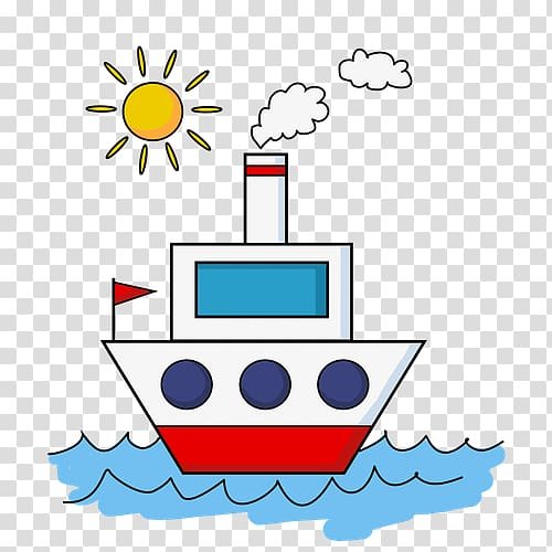 Рисование пароход в средней группе