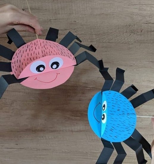 Поделка паучок