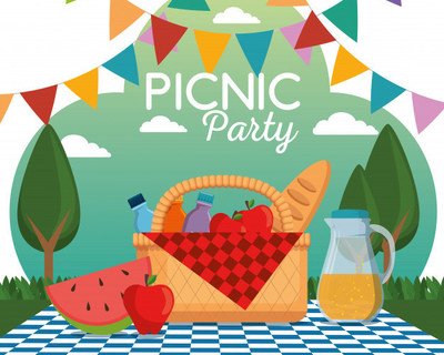 Пикник надпись