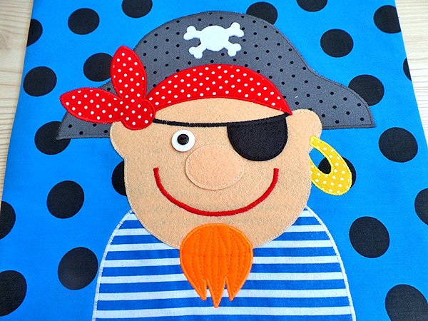 Аппликация на тему пираты