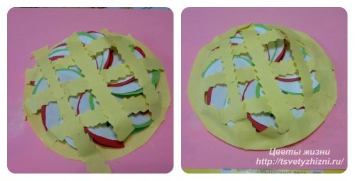 Аппликация пирог