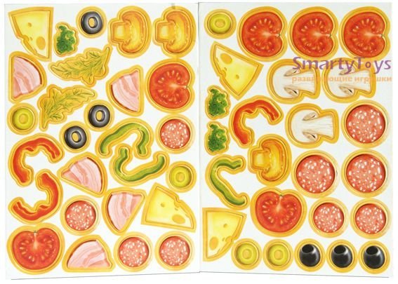 Ингредиенты для пиццы для детей