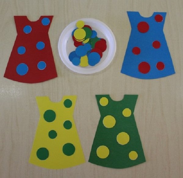 Аппликация украсим платье