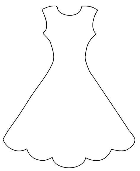 Платье трафареты для детей