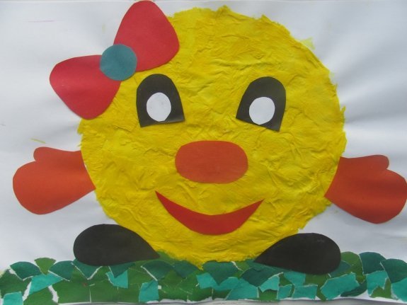 Аппликация на тему сказки