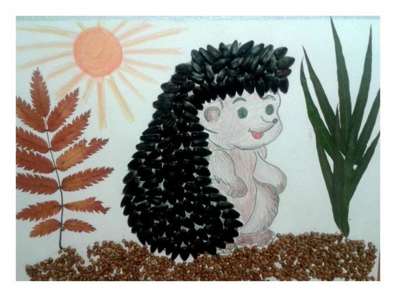 Сказочный Ежик поделка