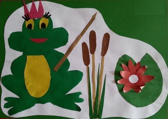 Аппликация в подготовительной группе