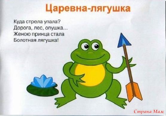 Загадка про царевну лягушку