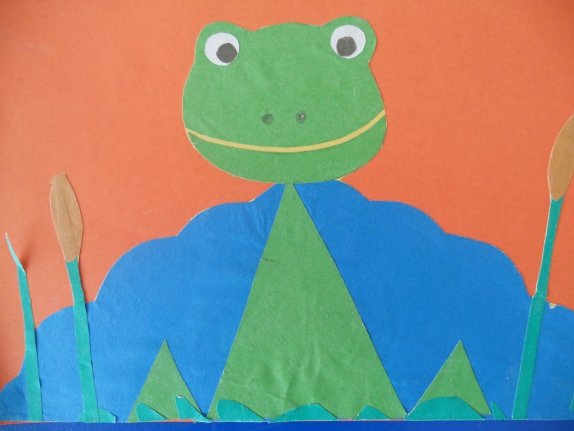 Аппликация Царевна лягушка в подготовительной группе