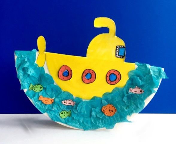 Подводная лодка поделка