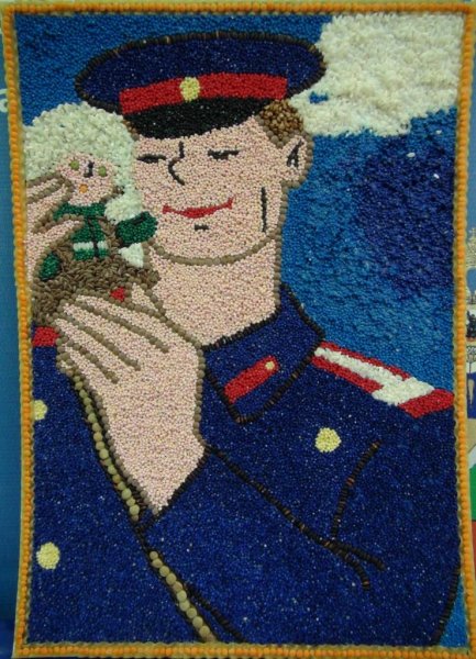 Поделка дядя Степа милиционер